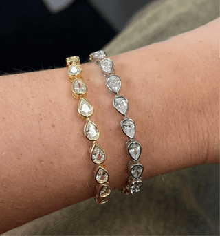 Ines Raindrop Tennis Bracelet - Boutique Bella BellaBracelets