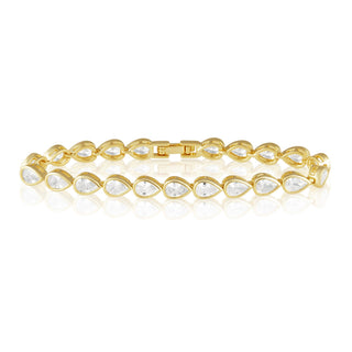 Ines Raindrop Tennis Bracelet - Boutique Bella BellaBracelets