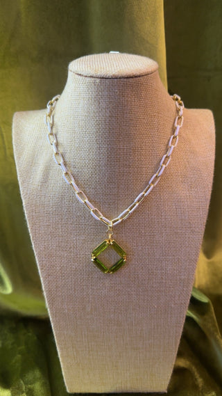 Into the Limelight Necklace - Boutique Bella BellaNecklace