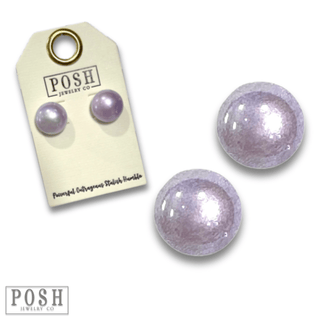 Iridescent pearl bead earring - Boutique Bella BellaEarrings