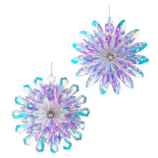 Iridescent Snowflake Ornaments - Boutique Bella BellaChristmas Ornament