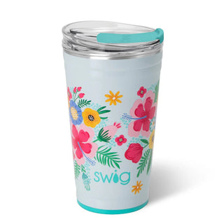 Island Bloom Party Cup 24oz - Boutique Bella BellaTumbler