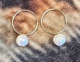 Ivory Earrings - Boutique Bella BellaEarrings