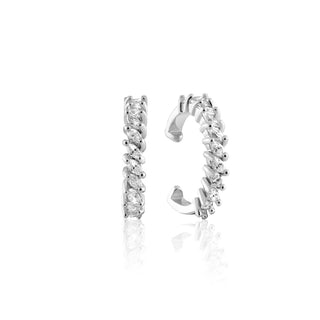 Jagged Baguette Ear Cuff - Boutique Bella BellaEarring