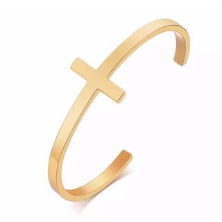 Jamie Side Cross Bracelet - Boutique Bella BellaBracelet