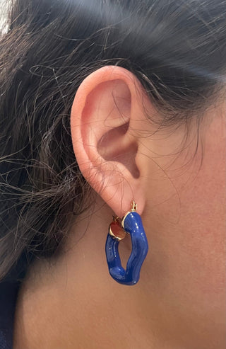 Jarol Abstract Hoop - Boutique Bella BellaEarring