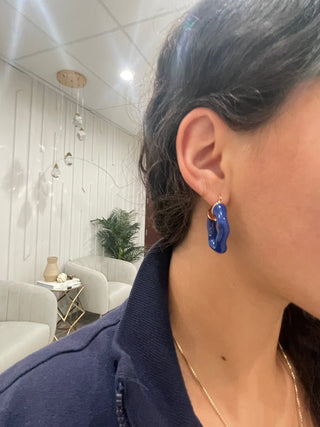 Jarol Abstract Hoop - Boutique Bella BellaEarring