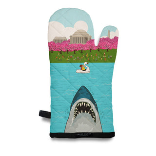 JAWS- Shark at Potomac River Washington DC Oven Mitt  - Boutique Bella BellaOven Mitt