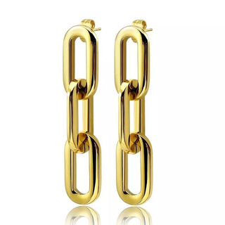 Jenna Link Earrings - Boutique Bella BellaEarrings