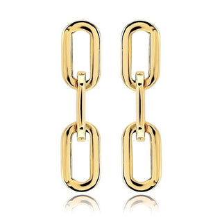 Jenna Link Earrings - Boutique Bella BellaEarrings