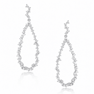 Jennifer Pave Drop Earring - Boutique Bella BellaEarring
