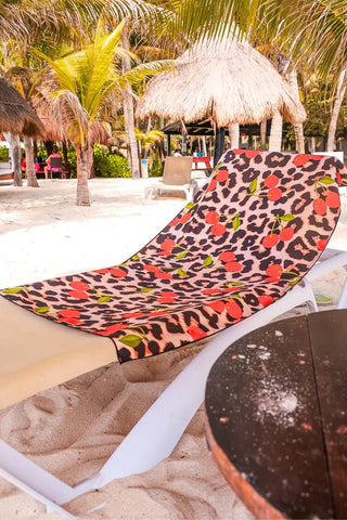 Jess Lea Cherries Gone Wild Towel - Boutique Bella BellaBeach Towel