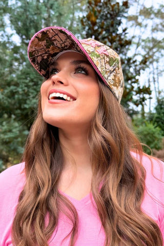 Jess Lea Lucky Camo Hat - Boutique Bella BellaBaseball Style Hats