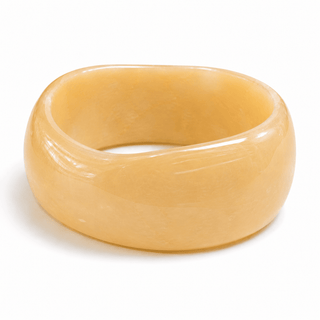 Jessie Beige Acrylic Bangle - Boutique Bella BellaBracelet