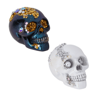 Jeweled Skull Decor - Boutique Bella Bellahalloween decor
