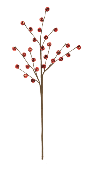 Jingle Bell Berry Branch Pick - Boutique Bella BellaChristmas Decor