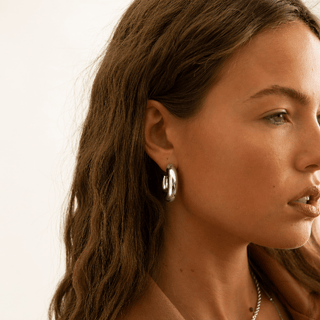 Jojo Tube Hoop - Boutique Bella BellaEarring