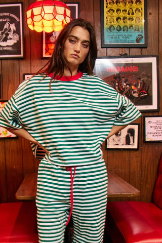 Jolly & Joyful Boxy Tee - Boutique Bella Bellatshirt