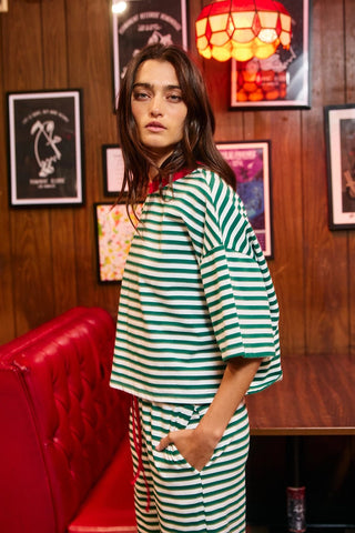 Jolly & Joyful Boxy Tee - Boutique Bella Bellatshirt