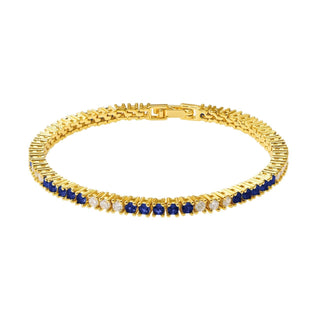 Josephine Sapphire Tennis Bracelet - Boutique Bella BellaBracelet