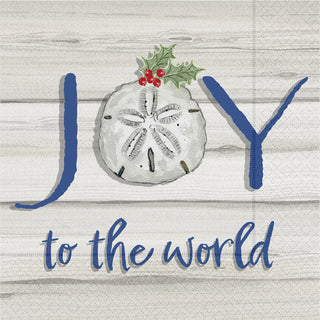 Joy Sand Dollar Cocktail Napkin - Boutique Bella BellaNapkins