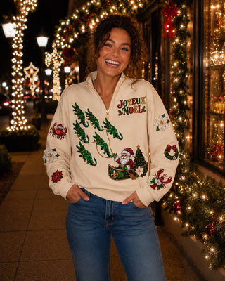 Joyeux Noel Cajun Christmas - Boutique Bella BellaChristmas Apparel