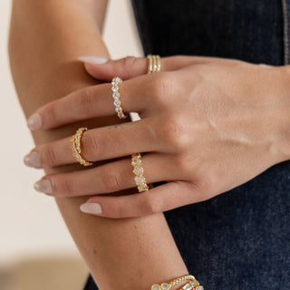 Jubilee CZ Ring - Boutique Bella BellaRing