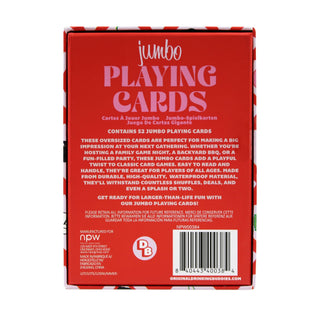 Jumbo Vegas Playing Cards - Boutique Bella BellaPlaying cards