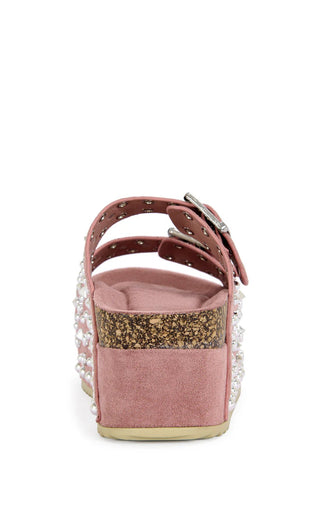 KAEGAN - PINK FLATFORM SANDAL - Boutique Bella BellaSandal