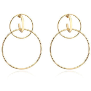 Kara Double Hoop - Boutique Bella BellaEarrings