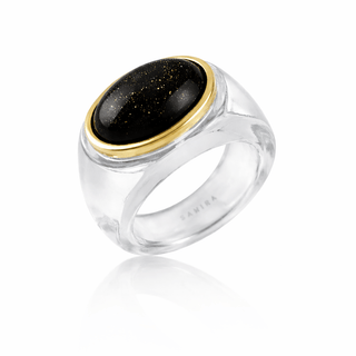 Katy Acrylic Ring - Clear - Boutique Bella BellaRing