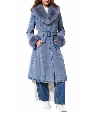 KAYA DENIM JACKET - AZALEA WANG - Boutique Bella Bellajacket