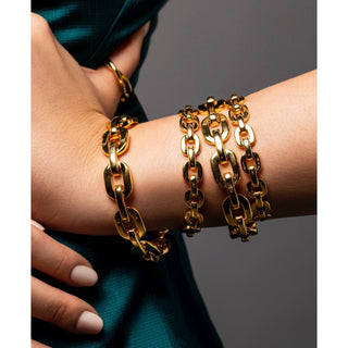 Kaye Link Bracelet - Large - Boutique Bella BellaBracelet