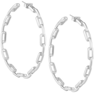 Kaye Link Hoops - Boutique Bella BellaEarrings