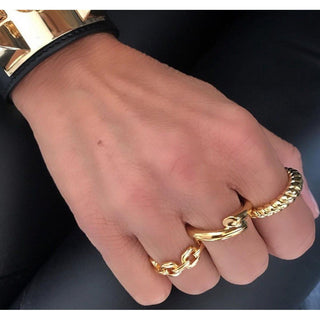 Kaye Link Ring - Boutique Bella BellaRing