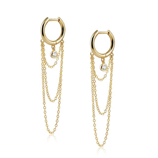 Kayla Hoop - Boutique Bella BellaEarring