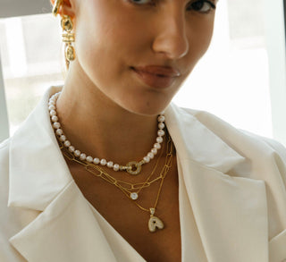 Kelly Pearl Necklace - Boutique Bella BellaNecklace