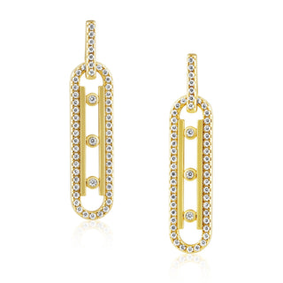 Kendra CZ Earring - Boutique Bella BellaEarring