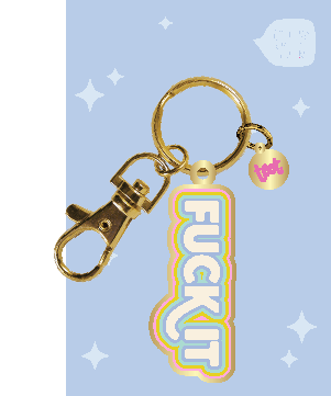 Key Charm - F*ck It - Boutique Bella BellaKeychain