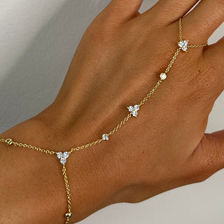 Kira Hand Chain Bracelet - Boutique Bella BellaBody Jewelry