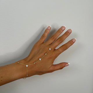 Kira Hand Chain Bracelet - Boutique Bella BellaBody Jewelry