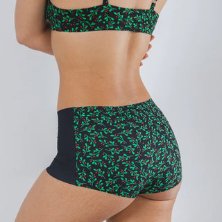 Kiss Me There Boyshort - Mistletoe - Boutique Bella Bellaboyshort underwear