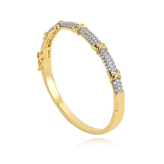 Kit Two Tone Pave Bracelet - Boutique Bella BellaBracelet