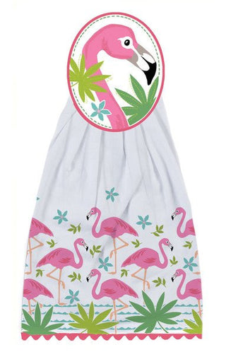 Kitchen Towel Pink Flamingo Hang-ups - Boutique Bella BellaHome Goods