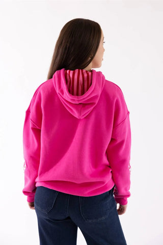 Laced with Christmas Cheer Hoodie - Boutique Bella Bellahoodie