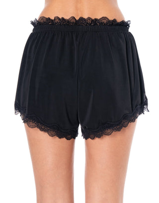 Lacy Little Shorts - Black - Boutique Bella BellaShorts