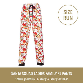 Ladies Santa Squad Pants - Boutique Bella BellaChristmas