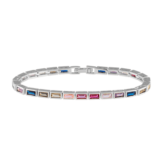 Lainey Rainbow Tennis Bracelet - Boutique Bella BellaBracelets