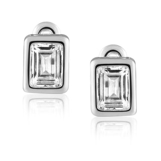 Laurel Bezel Stud - Boutique Bella BellaEarring
