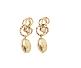 Lauren Gold Earrings - Boutique Bella BellaEarrings